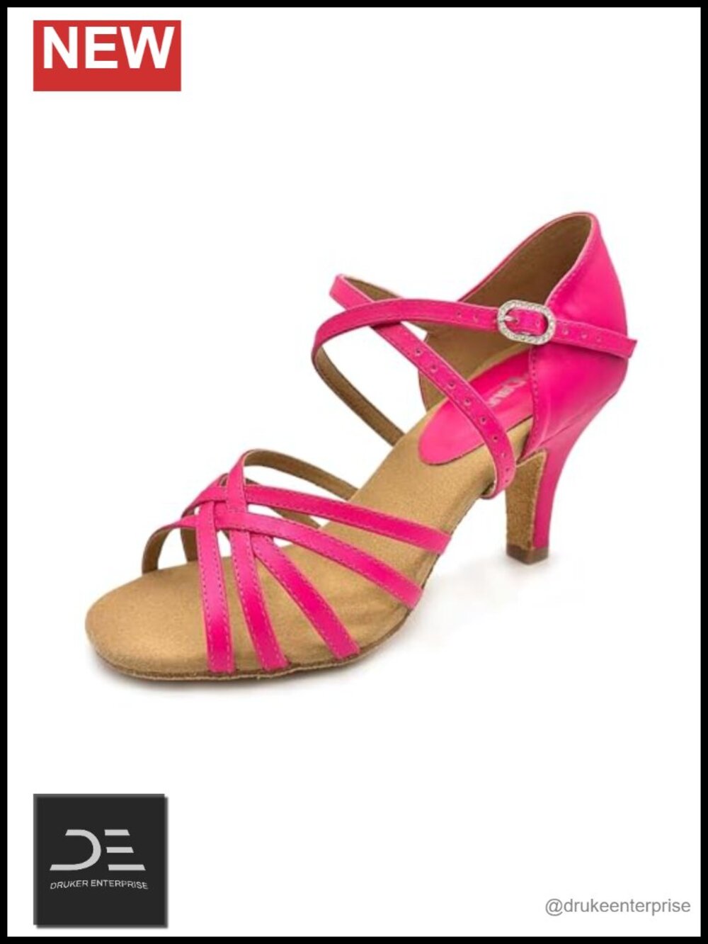 So Danca Latin Heels 3" Dance Shoes Man-Made Leather